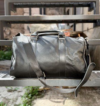 Сумка шкіряна універсальна - Noshoo (Mini Casual) - Cowhide Leather - Black 8706b фото