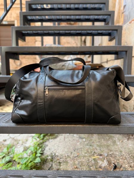 Сумка кожаная городская - Noshoo (City) - Cowhide Leather - Black 4005 фото