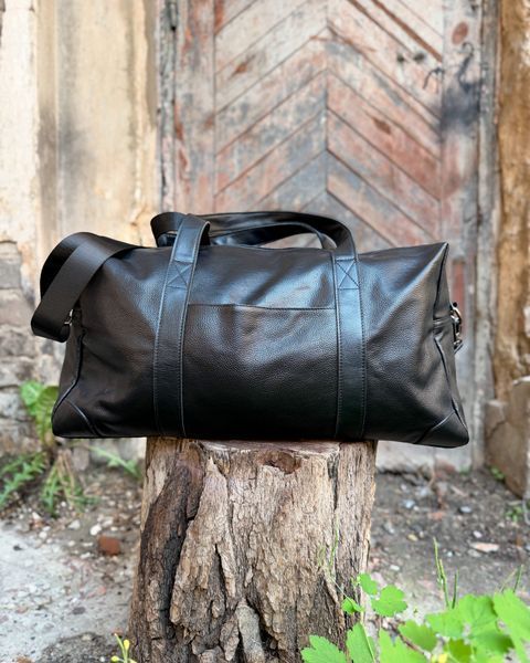 Сумка кожаная городская - Noshoo (City) - Cowhide Leather - Black 4005 фото