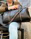 Сумка кожаная универсальная - Noshoo (Crossbody Stripe) - Cowhide Leather - Black 4014 фото 4