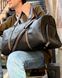 Сумка кожаная универсальная - Noshoo (Crossbody Stripe) - Cowhide Leather - Black 4014 фото 5
