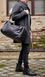 Сумка кожаная дорожная - Noshoo (Shade) - Cowhide Leather - Black 7415 фото 3