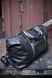 Сумка кожаная городская - Noshoo (City Stripe) - Cowhide Leather - Black 4028 фото 4