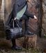Сумка кожаная городская - Noshoo (City Stripe) - Cowhide Leather - Black 4028 фото 8