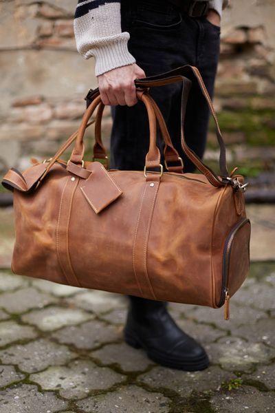Universal leather bag - Noshoo (Rusty) - Horse Leather - Coffee