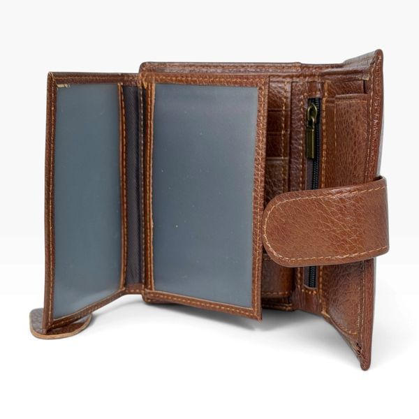 Кошелек кожаный - Noshoo (Travel) - Cowhide Leather - Coffee 1155c фото