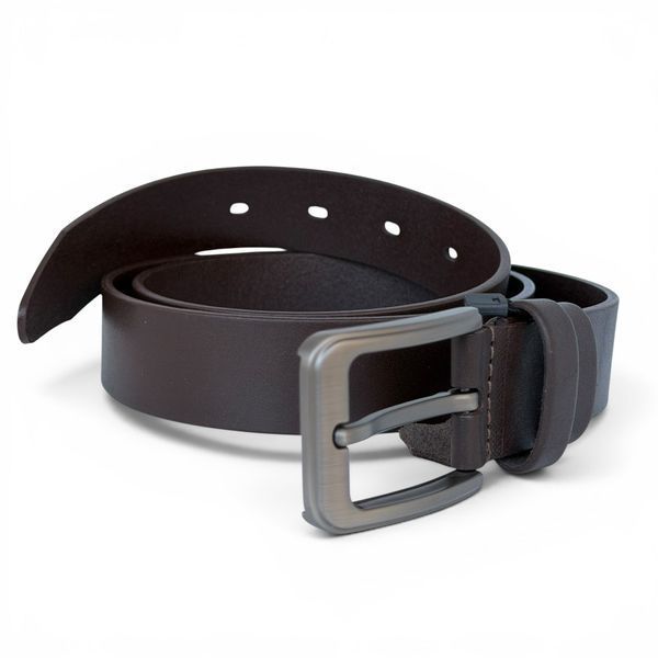 Leather belt - Noshoo 3510277102 - 35 mm Leather - Brown