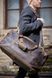 Сумка кожаная дорожная - Noshoo (Richman) - Horse Leather - Coffee 4061 фото 8