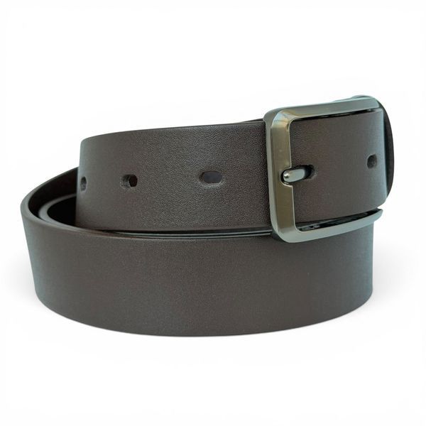 Leather belt - Noshoo 3510077102 - 35 mm Leather - Brown