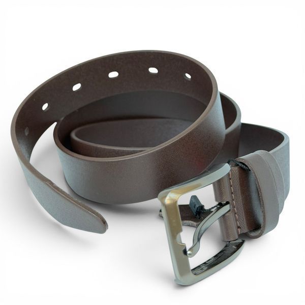 Leather belt - Noshoo 3510077102 - 35 mm Leather - Brown