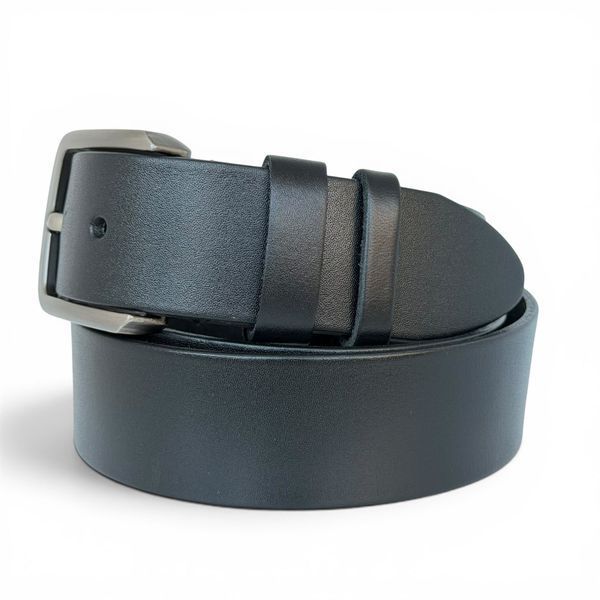 Ремень кожаный - Noshoo 14000166 - 40 mm Leather - Black 14000166 фото