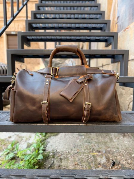 Universal leather bag - Noshoo (Journey) - Horse Leather - Darkcoffee