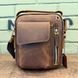 Сумка кожаная мессенджер - Noshoo (Smart) - Horse Leather - Coffee 6059c фото 1