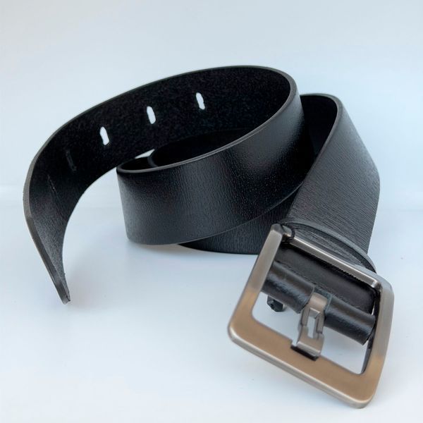 Ремень кожаный - Noshoo 1407501 - 40 mm Leather - Black 1407501 фото