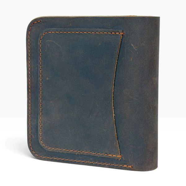 Кошелек кожаный - Noshoo (bifold) - Horse Leather - Darkcoffee 8500dc-wal фото