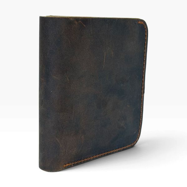 Кошелек кожаный - Noshoo (bifold) - Horse Leather - Darkcoffee 8500dc-wal фото
