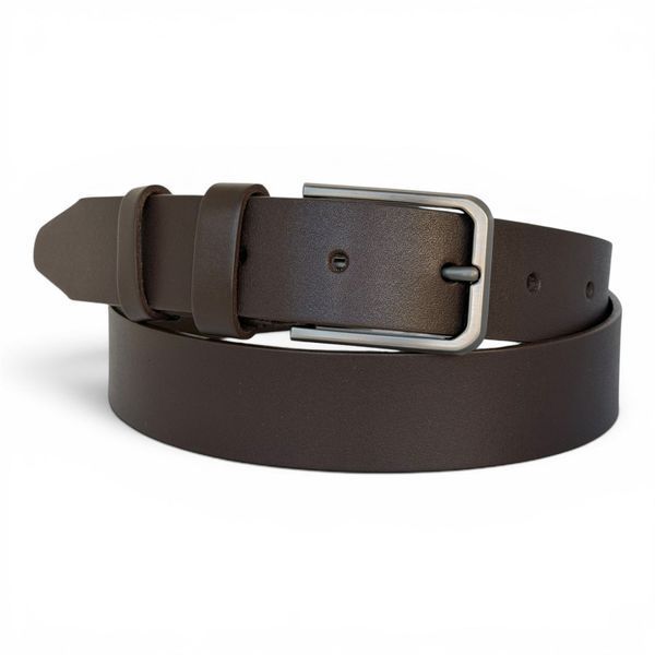 Leather belt - Noshoo 013500228 - 35 mm Leather brown