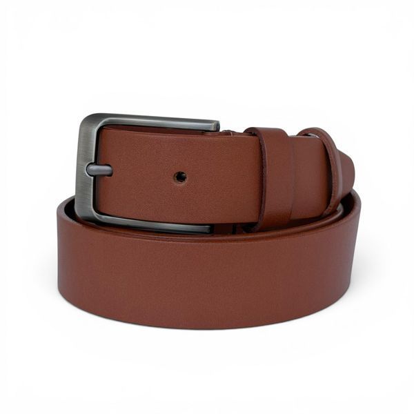 Ремень кожаный - Noshoo 01357702 - 35 mm Leather brown 1357702 фото