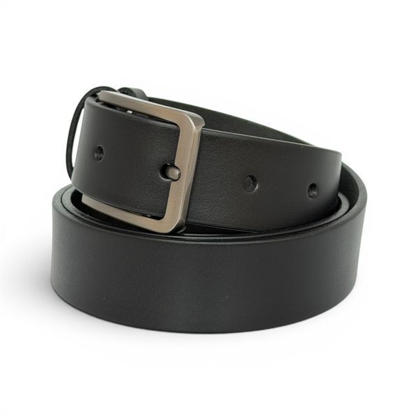 Leather belt - Noshoo 013500218 - 35 mm Leather black