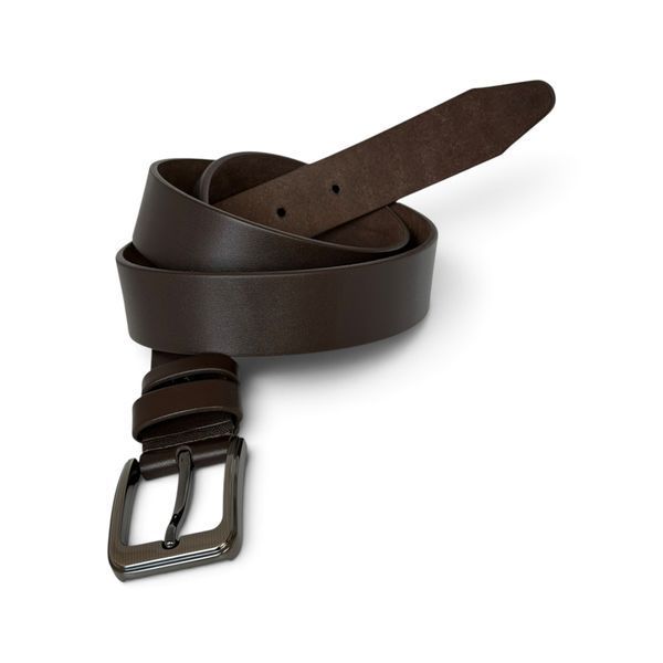 Leather belt - Noshoo 3502300102 - 35 mm Leather brown