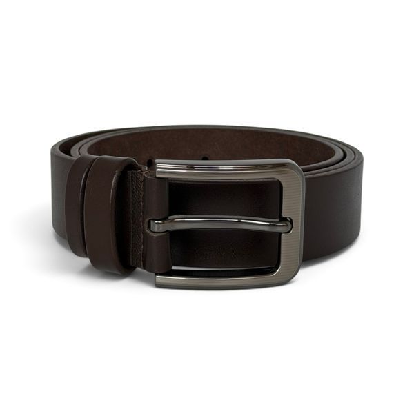 Leather belt - Noshoo 3502300102 - 35 mm Leather brown
