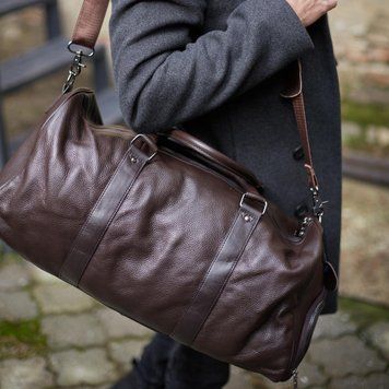 Сумка шкіряна універсальна - Noshoo (Casual) - Cowhide Leather - Coffee 8706al фото