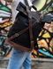 Leather + canvas backpack - Noshoo (Shell) - Canvas+Leather - Black