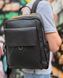 Кожаный рюкзак - Noshoo (Daypack) - Cowhide Leather - Black 9157 фото 1