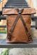 Рюкзак кожа+холст - Noshoo (Shell) - Canvas+Leather - Coffee M22101 фото 1
