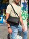 Сумка шкіряна месенджер - Noshoo (Prime) - Cowhide Leather black g9760-black фото 4